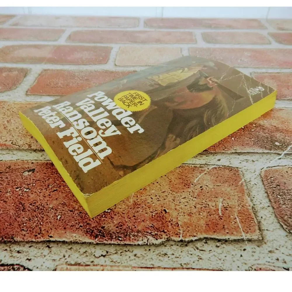 Powder‎ Valley Ransom Peter Field Vintage Western Paperback Novel PB